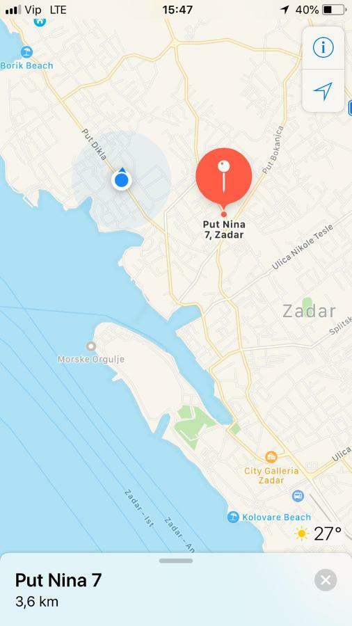 Apartment Ema Zára Kültér fotó